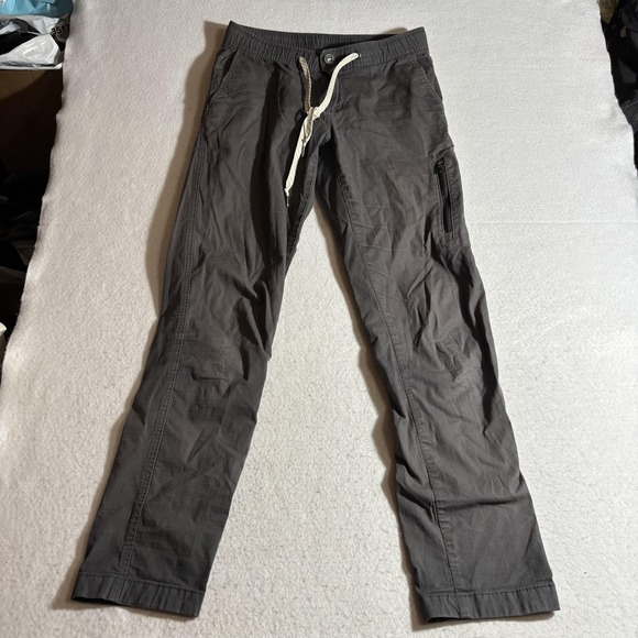 Vuori Pants - Vuori Pants Womens Small Gray Drawstring Elastic Waist Casual Stretch 26x28